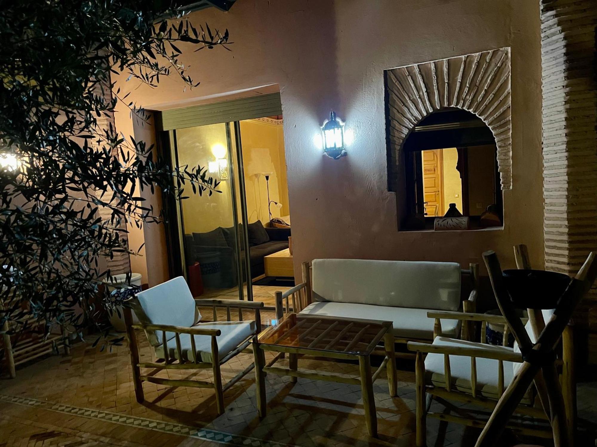 Les Fleurs Du Bien - Marrakech Appartement Marrakesh Buitenkant foto